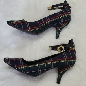 LIQUIDATION SALE  *$10 * Call It Spring tartan pumps